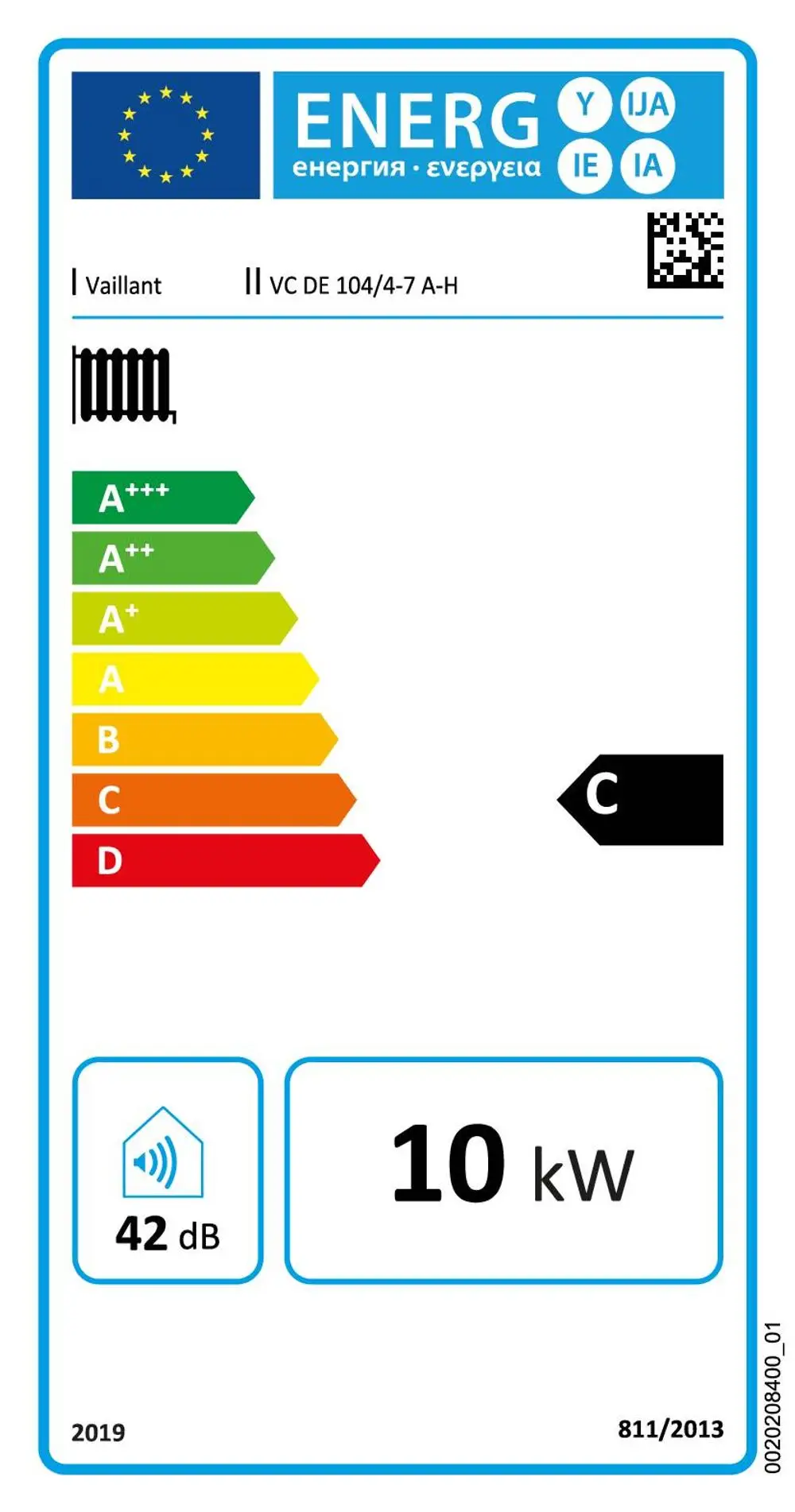 Vaillant-atmoTEC-exclusive-VC-104-4-7A-Wandheizgeraet-Kamin-10-kW-E-Gas-0010018741_0010018741 Energieeffizienzklasse C